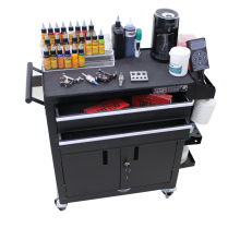 Gabinete de caja de herramientas de trabajo de tatuaje de excelente calidad de calidad